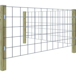 Geen Gaas startpakket tuinhek grenen hout liggend 180 x 75 cm