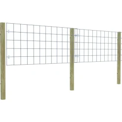Geen Gaas startpakket tuinhek grenen hout liggend 180 x 75 cm