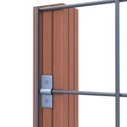 Geen Gaas volgpakket tuinhek hardhout 180 x 180 cm