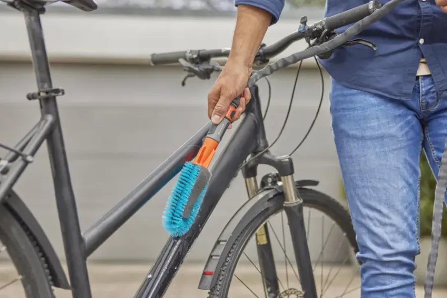Gardena Cleansystem fietsborstel