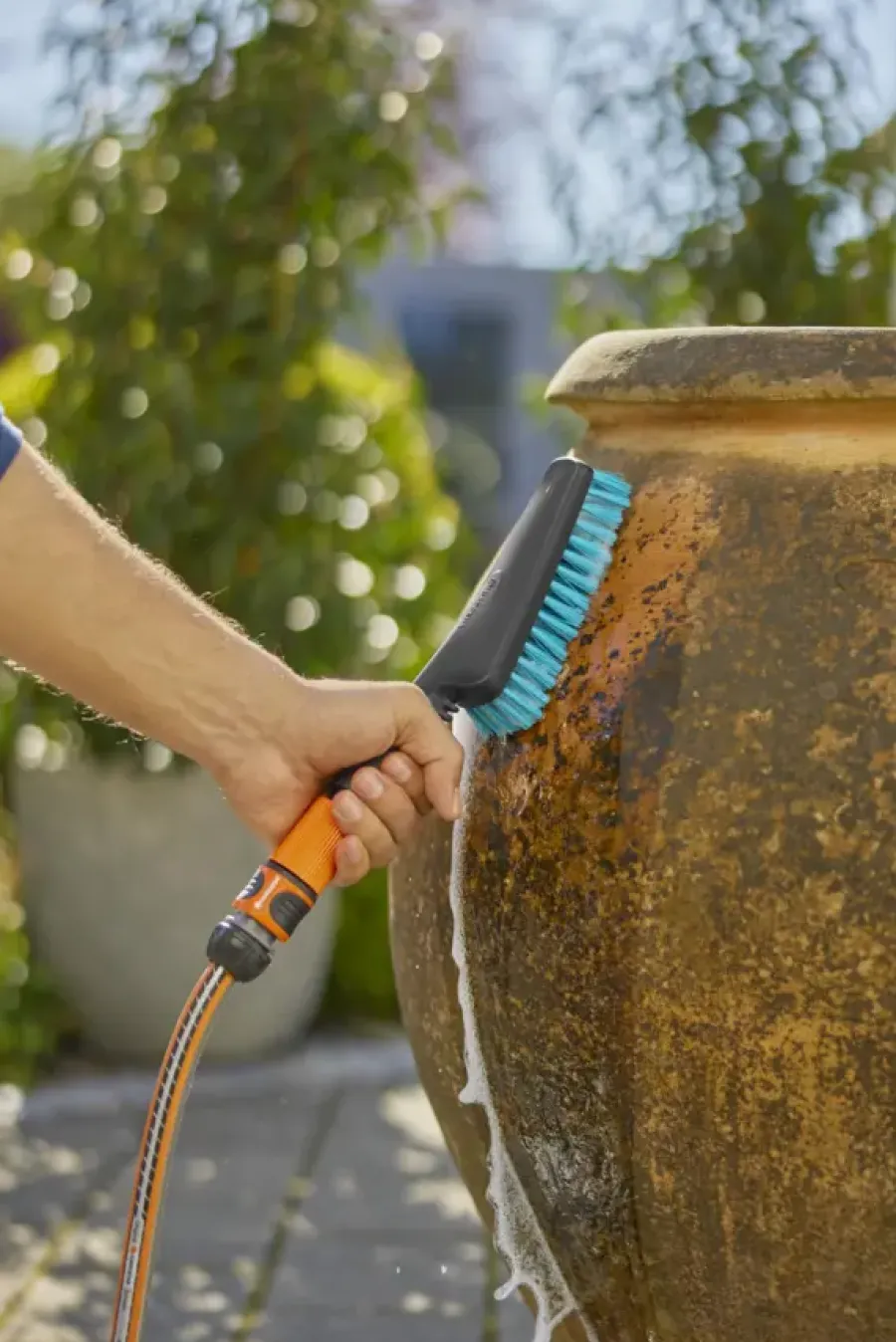 Gardena Cleansystem Handborstel S hard