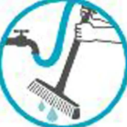 Gardena Cleansystem steelborstel hard