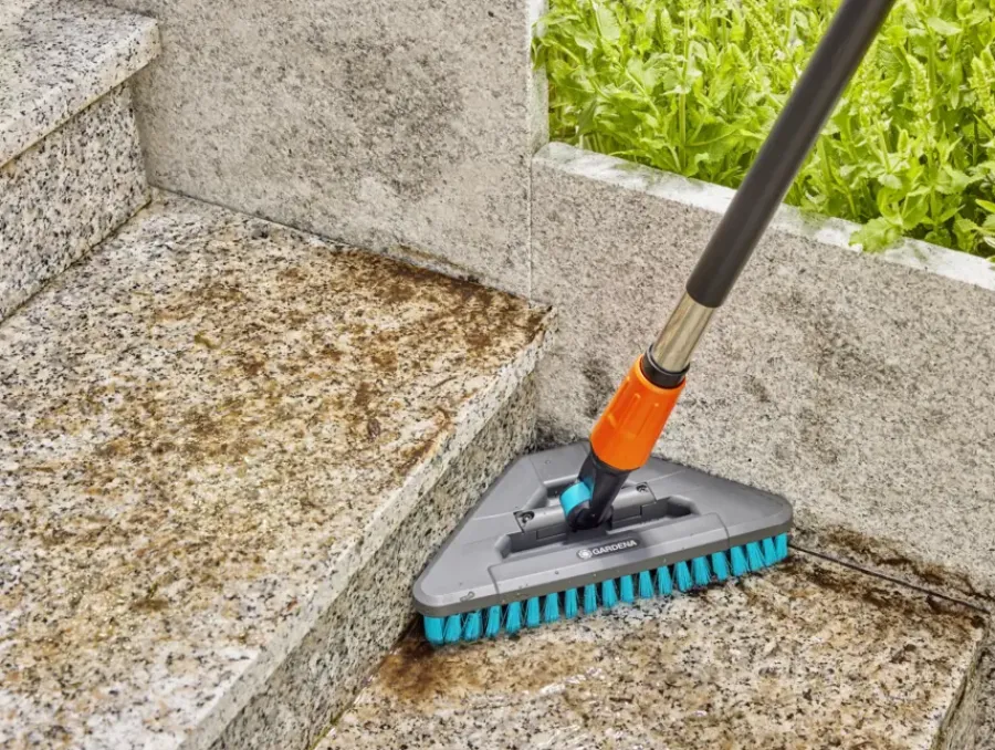 Gardena Cleansystem steelborstel hard flex