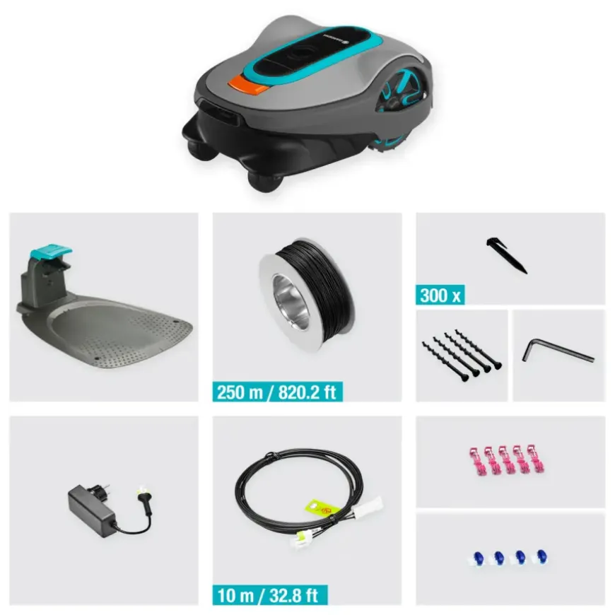 Gardena robotmaaier Sileno Life 1250m² - 21cm