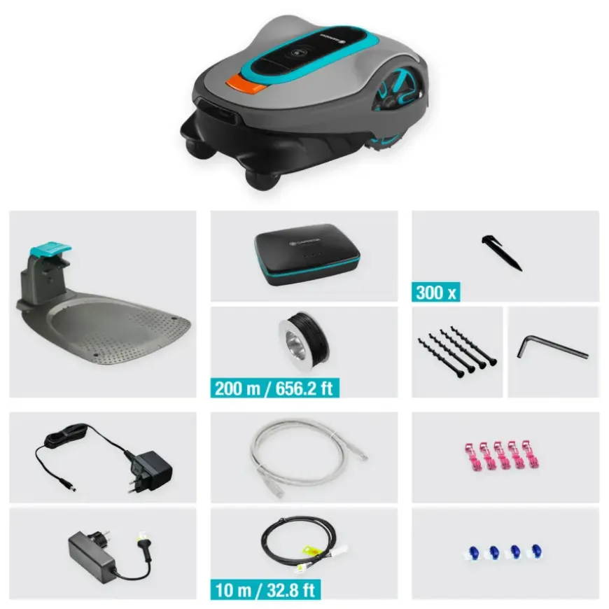 Gardena robotmaaier smart Sileno Life 1000 m² inclusief AI-technologie