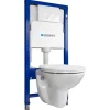 Geen Geberit Abell inbouwreservoir set Geberit UP100 met hangend toilet