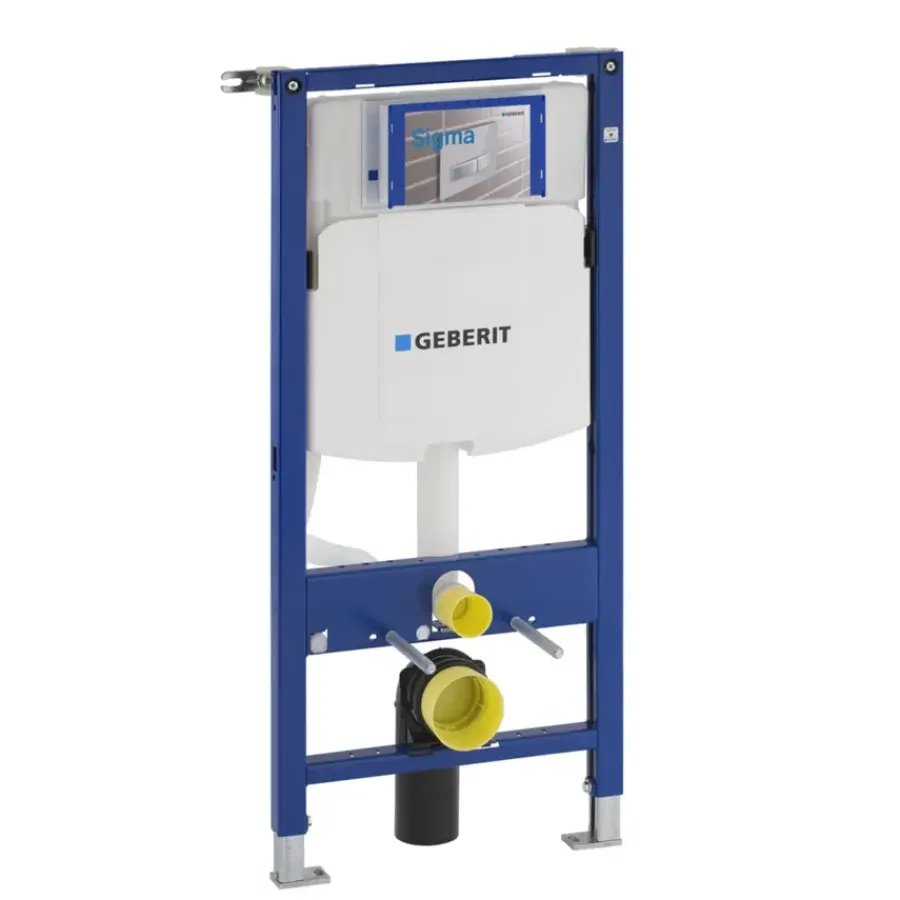 Geberit inbouwreservoir Systemfix UP320 112 cm x 50 cm x 20 cm blauw