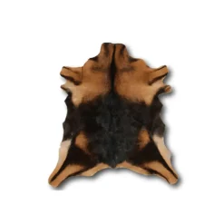 Geen Geitenvacht Vloerkleed Bruin Gemeleerd 20 mm 70x50 cm