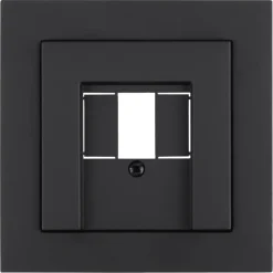 Gira E2 Afdekplaat USB Mat Zwart