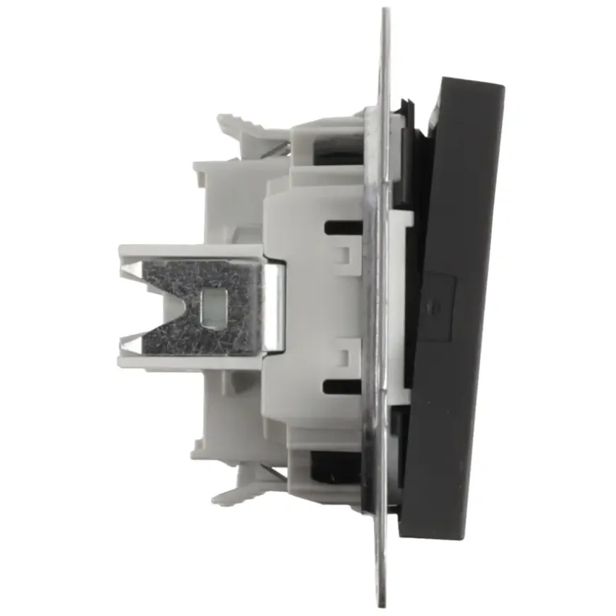 Gira E2 Inbouw Serieschakelaar Mat Zwart