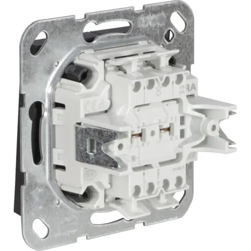 Gira E2 Inbouw Serieschakelaar Mat Zwart