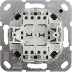 Gira E2 Inbouw Serieschakelaar Mat Zwart