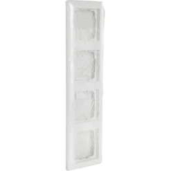Gira ST55 afdekraam 4 voudig wit