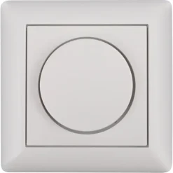 Gira ST55 centraalplaat dimmer wit