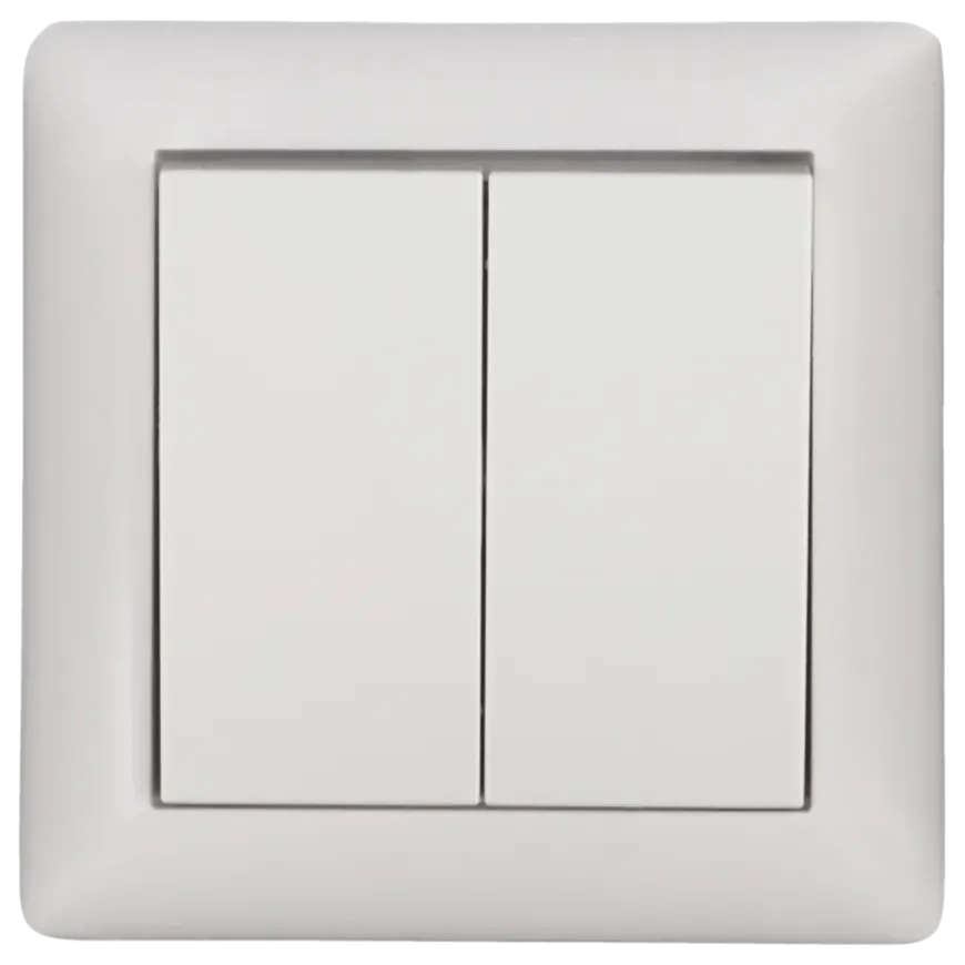 Gira ST55 inbouw serieschakelaar wit