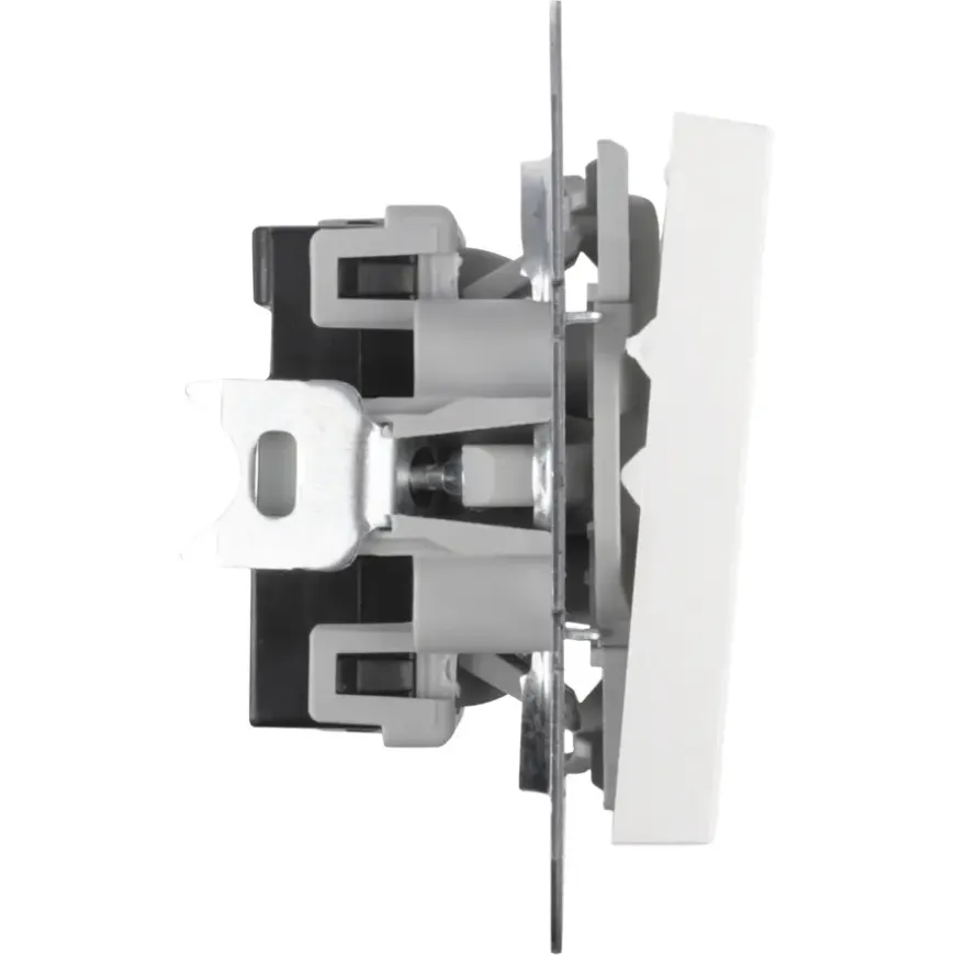 Gira ST55 inbouw serieschakelaar wit