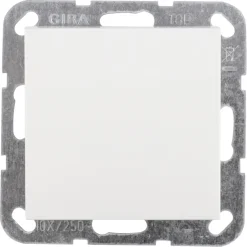 Gira ST55 inbouw wisselschakelaar wit