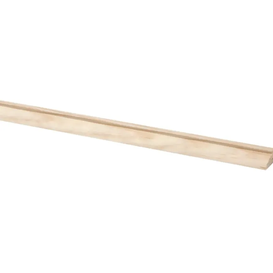Glaslat grenen 9x15 mm lengte 270 cm