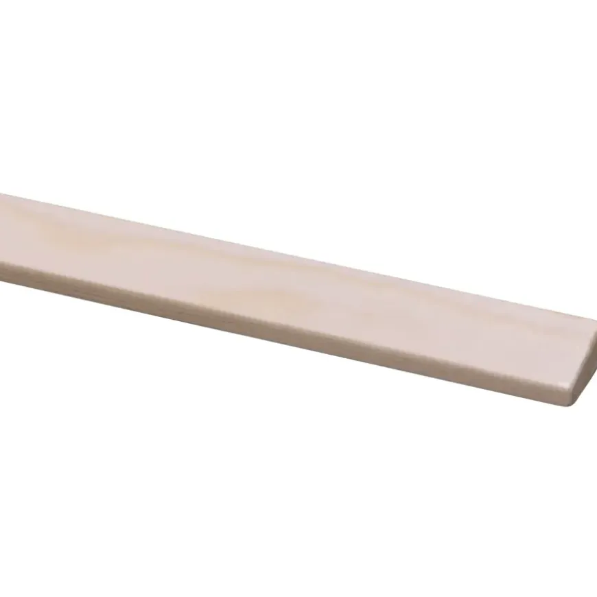 Glaslat grenen 10x19 mm lengte 270 cm