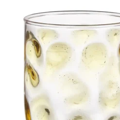 Geen Glas met gele stippen