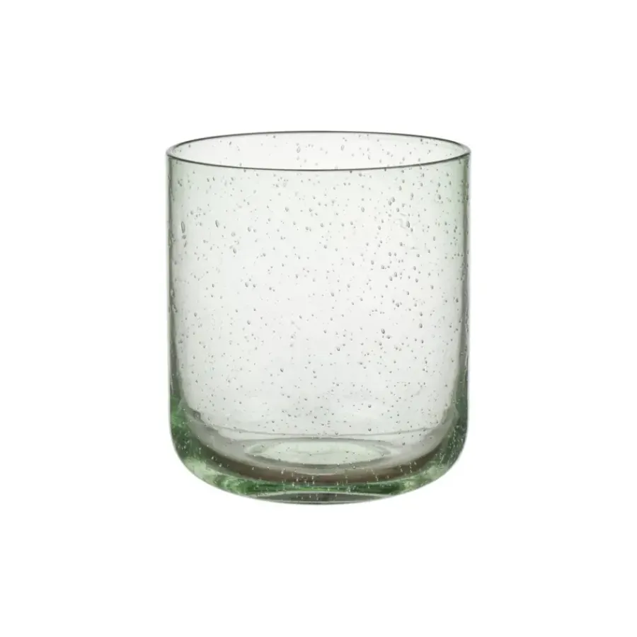 Geen Glas met groene gloed