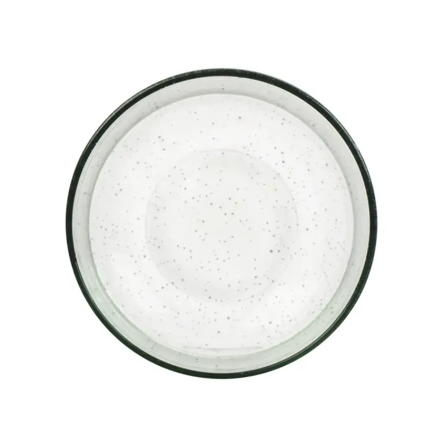 Geen Glas met groene gloed