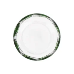 Geen Glas met groene stippen