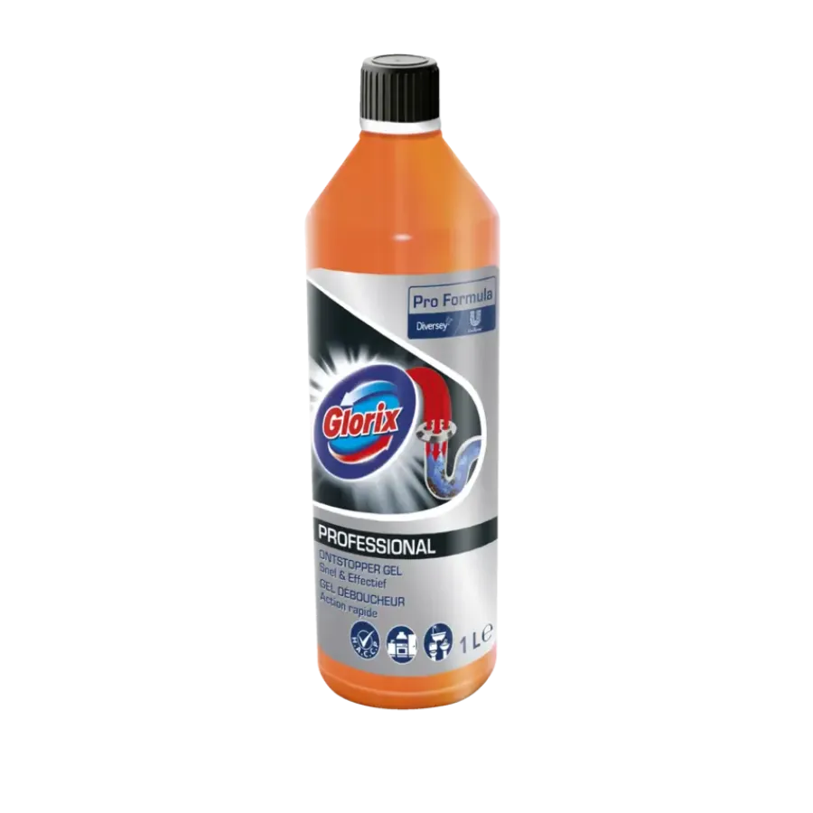 Geen Glorix Pro Formula afvoerontstopper 1 liter