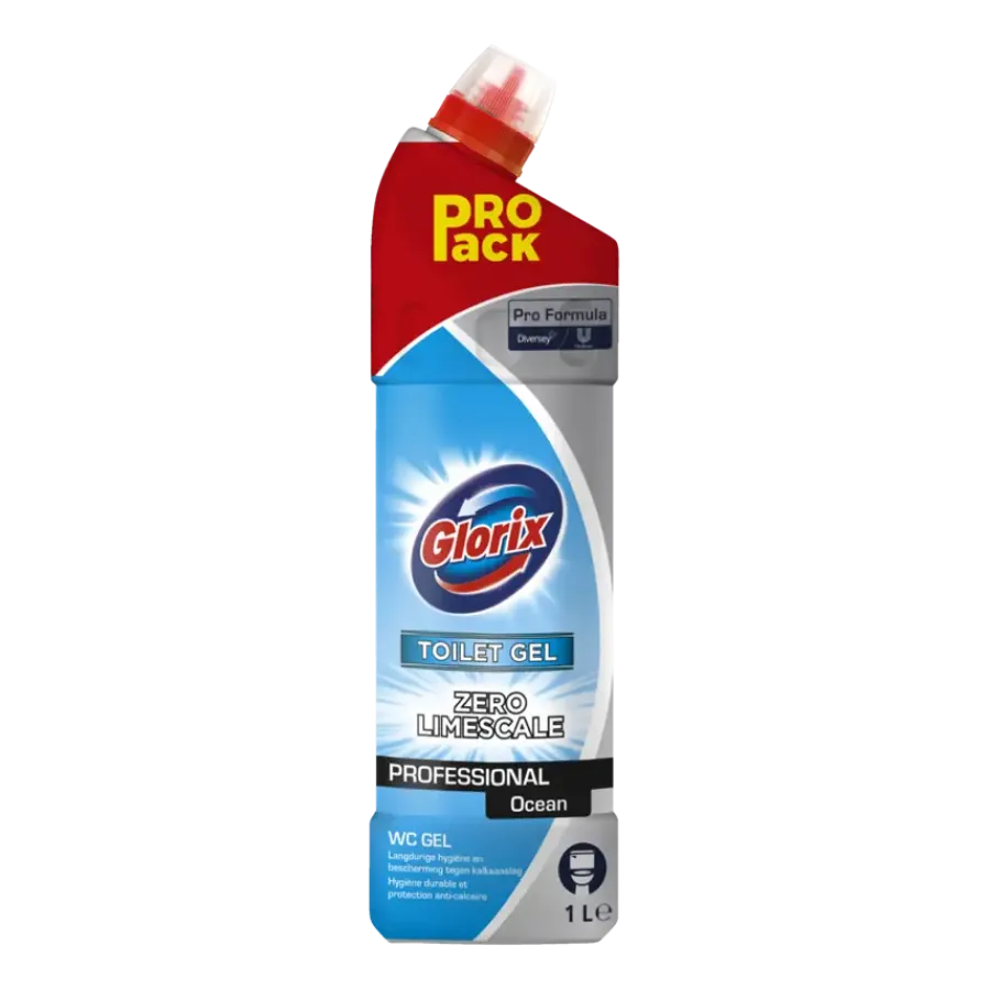 Geen Glorix toiletreiniger gel Ocean 1 liter