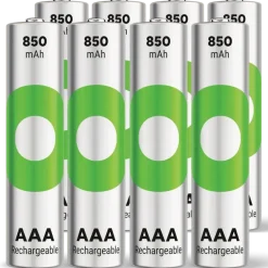 GP Batterij Oplaadbaar AAA NiMH 850 mAh ReCyko 1,2V 8 stuks