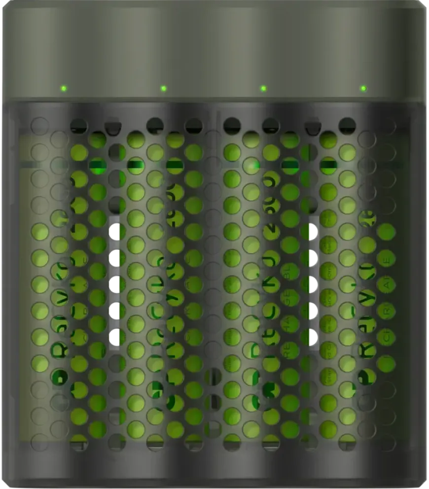 GP ReCyko+ USB Rapid Batterijlader incl. 4 AA Batterijen