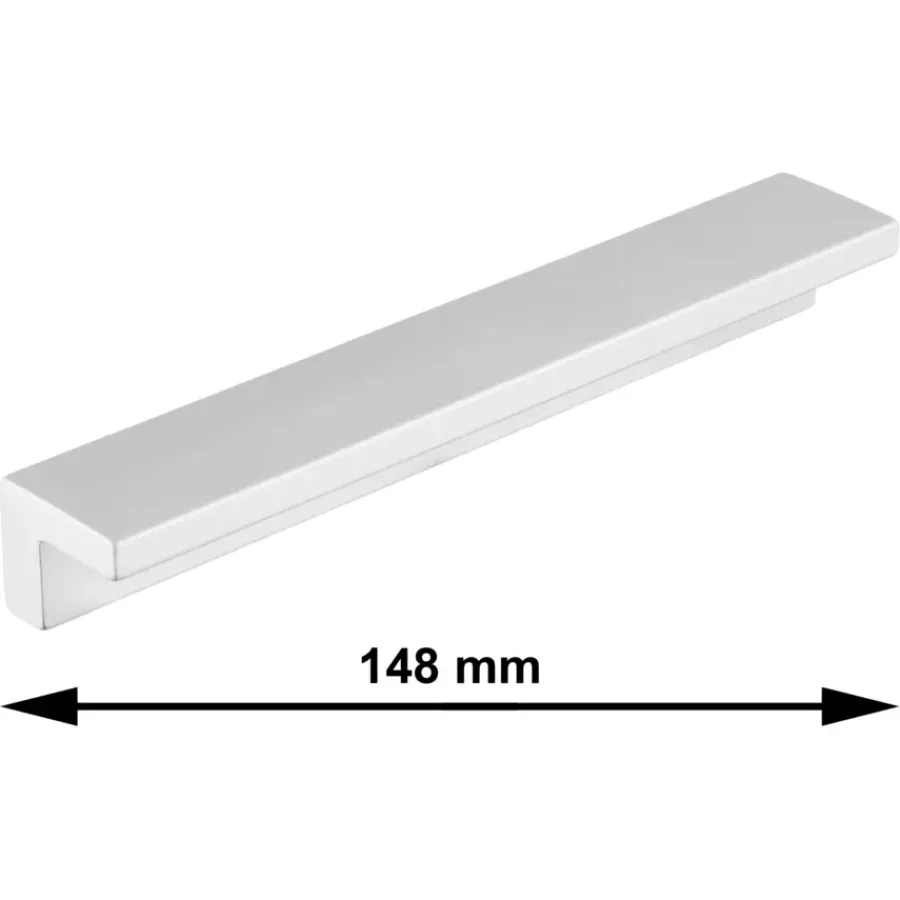 Geen Greep Corner aluminium 148mm