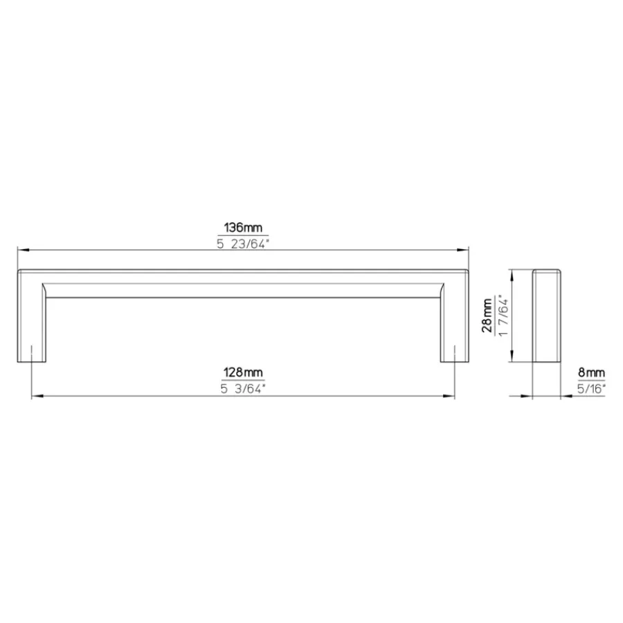 Siro Greep Omer wit 136mm