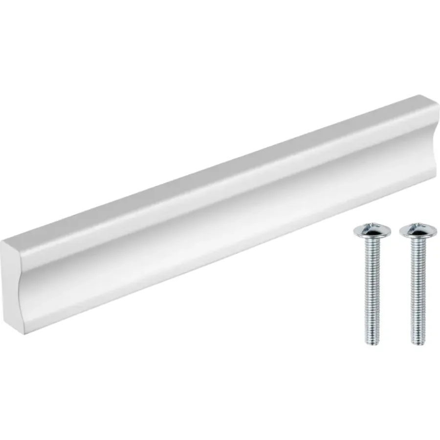 Geen Greep Vierkant aluminium 150mm