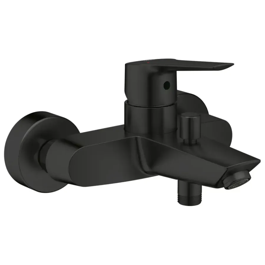 Grohe bad-/douchemengkraan Start mat zwart 15 cm