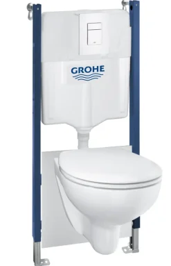 Grohe Bau Even inbouwreservoir met hangend toilet 5-in-1