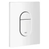 Grohe bedieningsplaat Arena Cosmopolitan wit