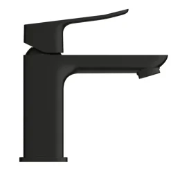 Grohe Dice wastafelmengkraan S-Size Push open Mat Zwart