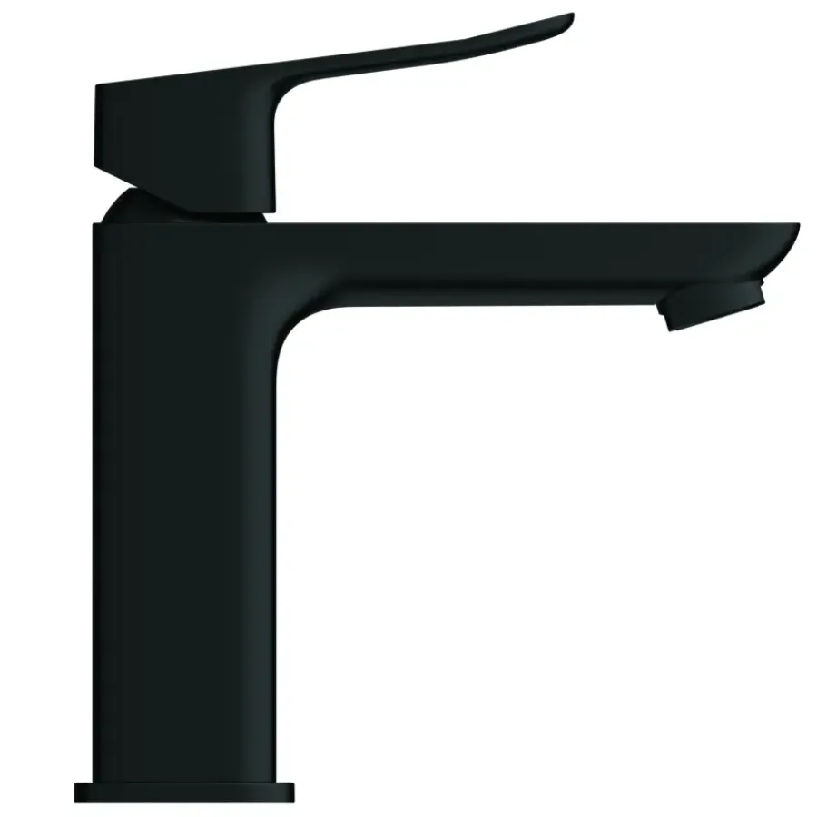 Grohe Dice wastafelmengkraan M-Size Push open Mat Zwart