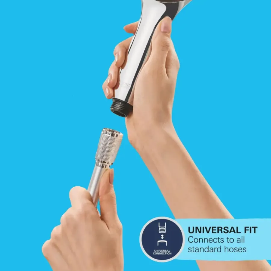 Grohe douchekop Quickfix Vitalio Joy handdouche 2 standen ø 11 cm chroom