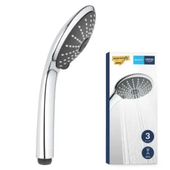 Grohe douchekop Quickfix Vitalio Joy handdouche 3 standen ø 11 cm chroom
