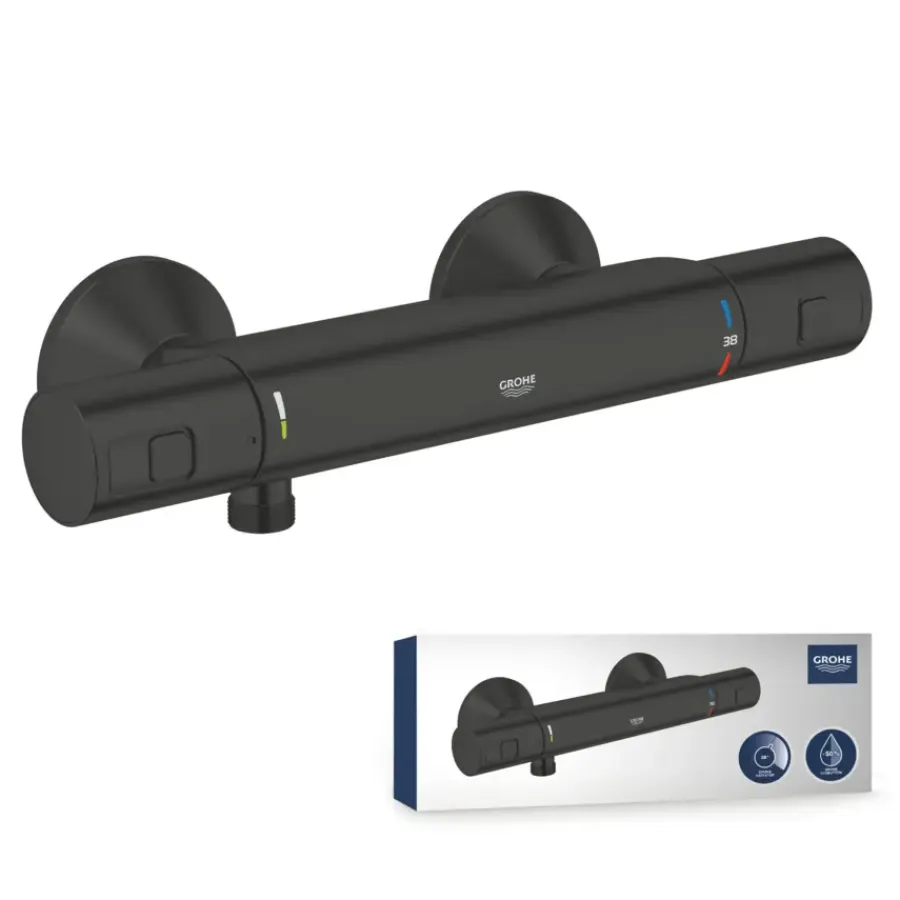 Grohe douchekraan Precision Start mat zwart