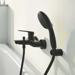 Grohe doucheslang VitalioFlex Trend kunststof 150 cm mat zwart