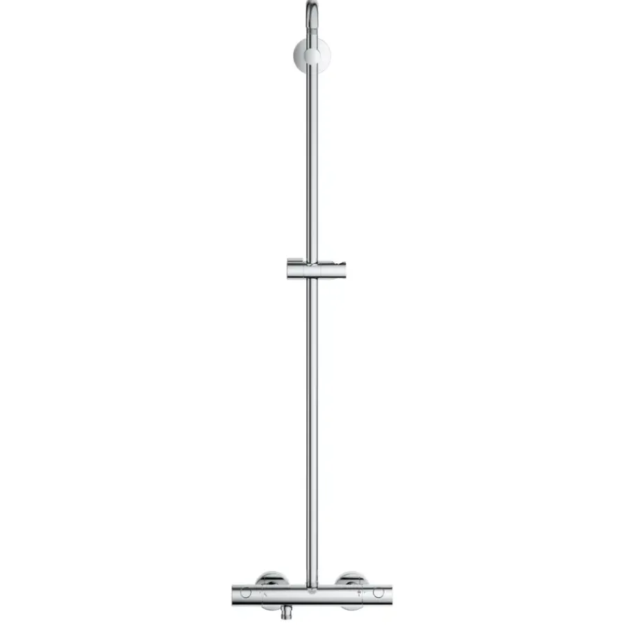 Grohe douchesysteem Vitalio Start 250 met handdouche en thermostaatkraan 2 standen chroom, max. 8,0 L/min bij 3 bar - hartafstand kraan 15 cm