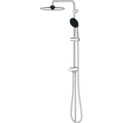 Grohe Douchesysteem Vitalio Start 250 met omstelling Rond, Max. 8,0L/M Bij 3 Bar Chroom - hartafstand kraan 15 cm