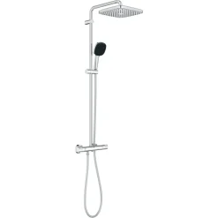 Grohe Douchesysteem Vitalio Comfort 250 met thermostaatkraan, Max. 8,0L/M Bij 3 Bar - Chroom - hartafstand kraan 15 cm