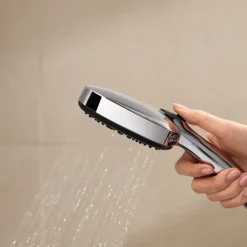 Grohe Douchesysteem Vitalio Comfort 250 met thermostaatkraan, Max. 8,0L/M Bij 3 Bar - Chroom - hartafstand kraan 15 cm