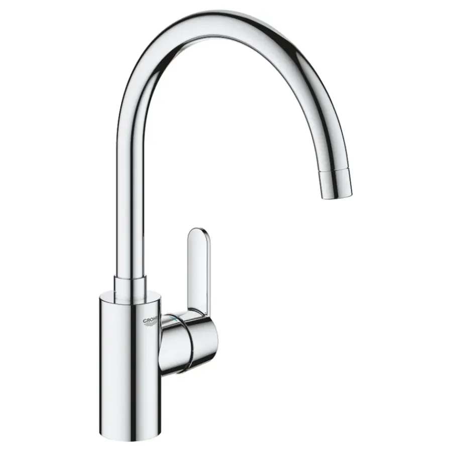 Grohe Get éénhendel keukenkraan met hoge uitloop Chroom