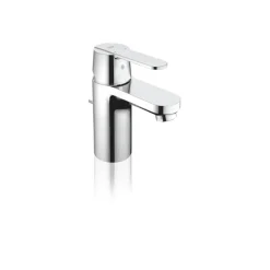 Grohe Get éénhendel wastafelkraan met lage uitloop en waste chroom