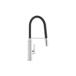 Grohe Keukenkraan Feel met Spoelkraan Chroom